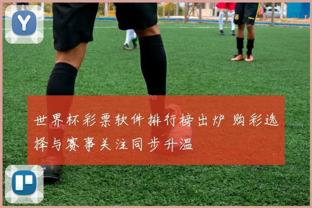 世界杯彩票软件排行榜出炉 购彩选择与赛事关注同步升温